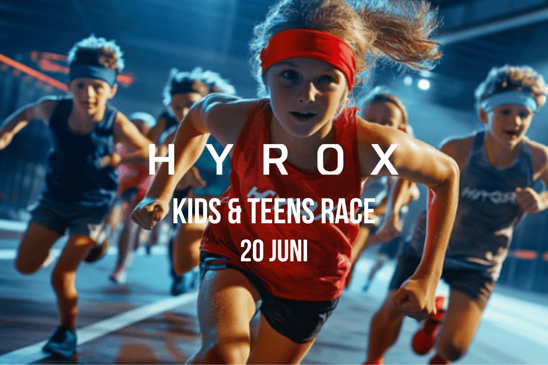 HYROX KIDS RACE – ZATERDAG 20 JUNI